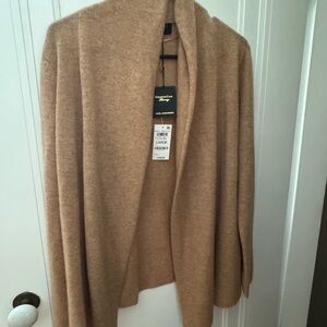New! With Tags! Women's Charter Luxury Club Cashmere Cardigan Sweater - Large!